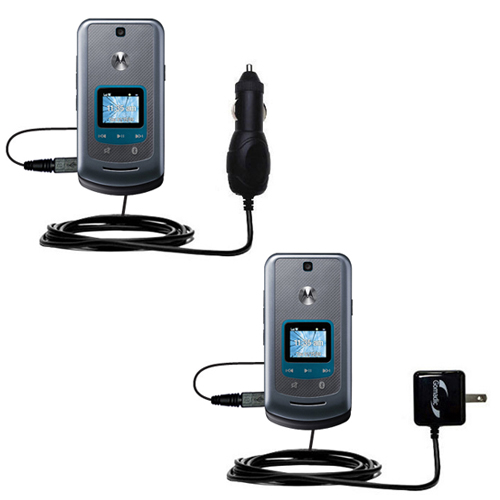 Car & Home Charger Kit compatible with the Motorola VE465