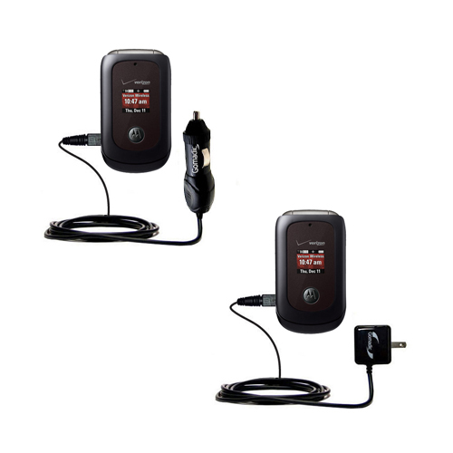 Car & Home Charger Kit compatible with the Motorola VU204 MOTO