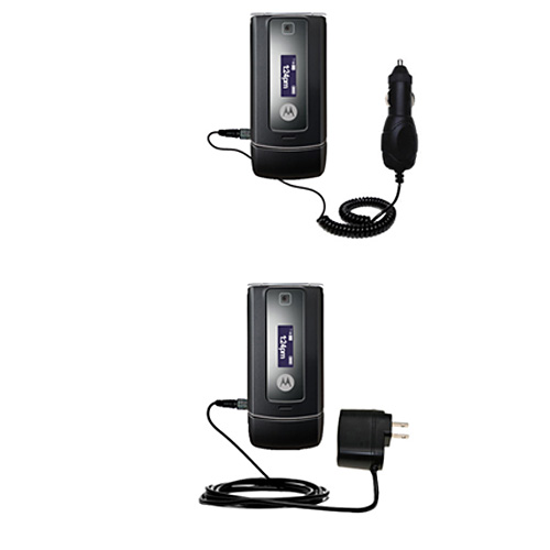 Car & Home Charger Kit compatible with the Motorola W385