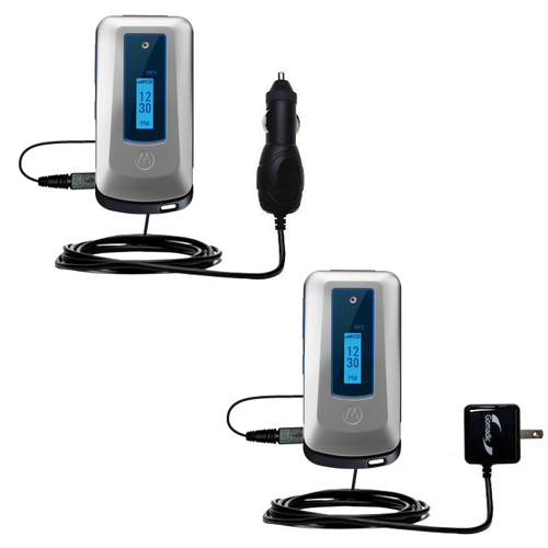 Car & Home Charger Kit compatible with the Motorola W403