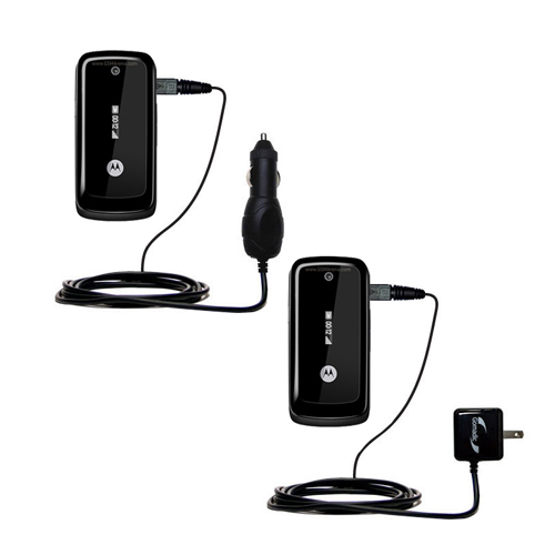 Car & Home Charger Kit compatible with the Motorola WX295