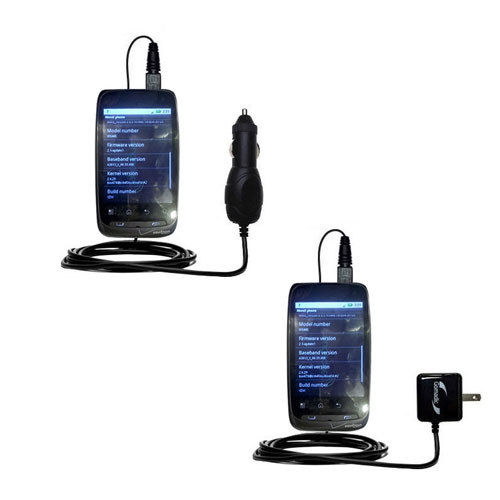 Car & Home Charger Kit compatible with the Motorola WX445