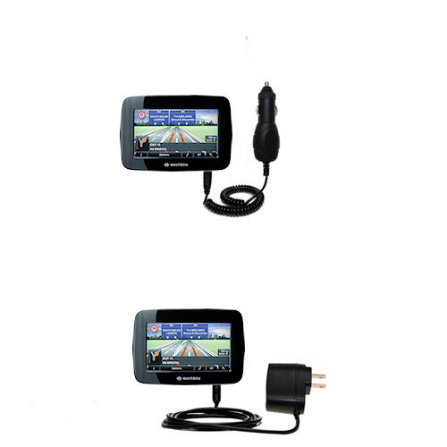 Car & Home Charger Kit compatible with the Navigon 2100 max