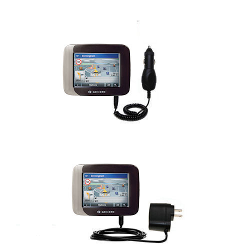 Car & Home Charger Kit compatible with the Navigon 5100