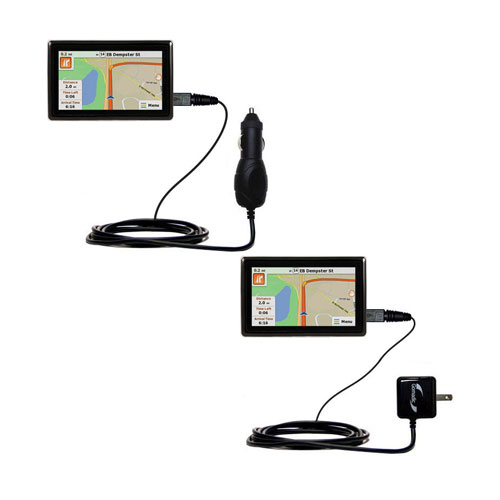Car & Home Charger Kit compatible with the Nextar v5