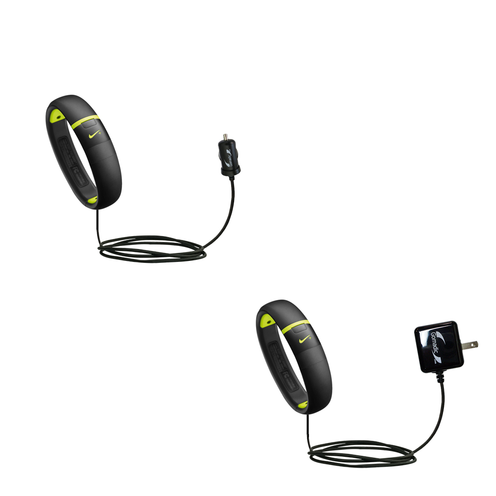Car & Home Charger Kit compatible with the Nike Fuelband SE