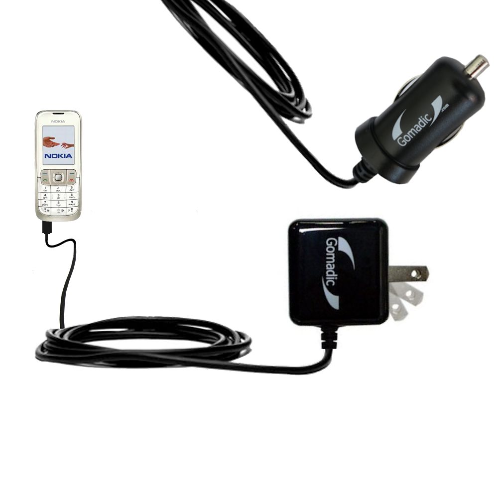 Car & Home Charger Kit compatible with the Nokia 2630 2660 2680