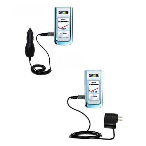 Car & Home Charger Kit compatible with the Nokia 6205