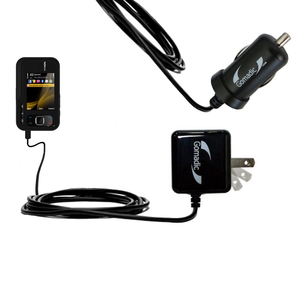 Car & Home Charger Kit compatible with the Nokia 6790