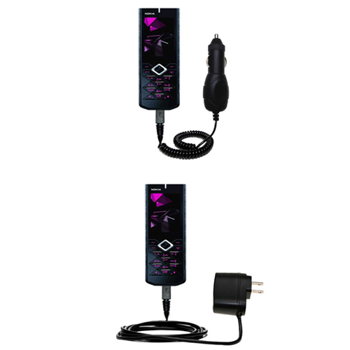 Car & Home Charger Kit compatible with the Nokia 7900