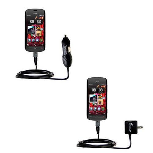 Car & Home Charger Kit compatible with the Nokia PureView / RM-807