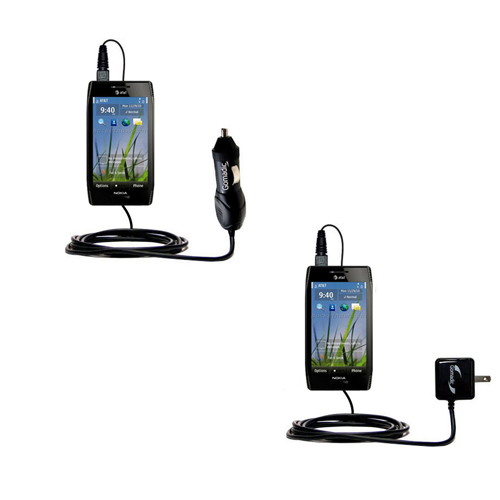 Car & Home Charger Kit compatible with the Nokia X7-00