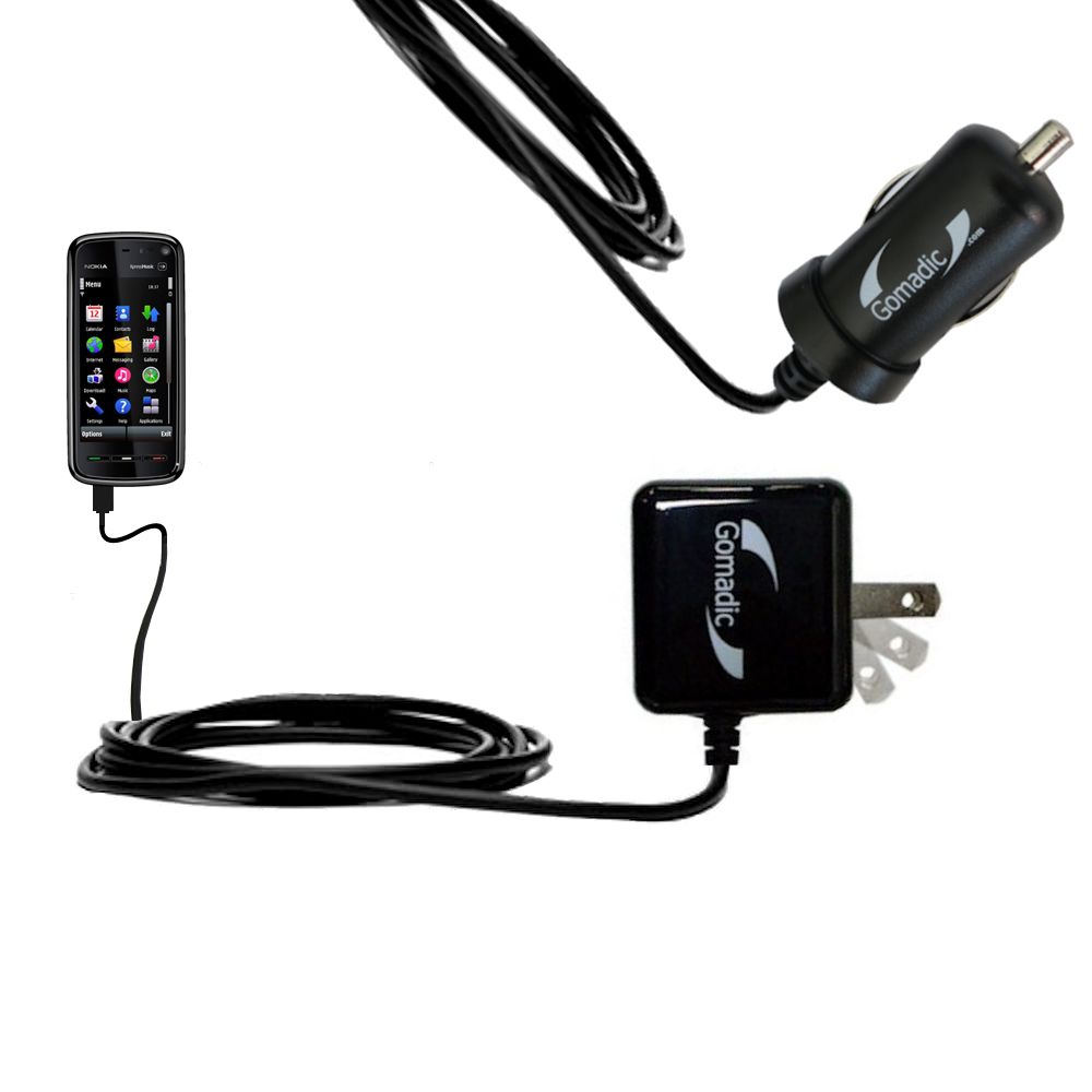 Car & Home Charger Kit compatible with the Nokia Xpress Music