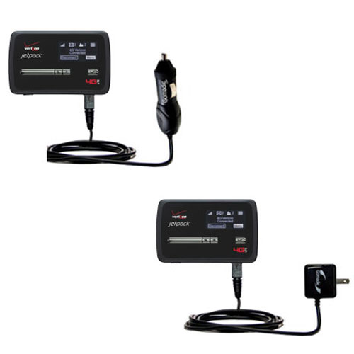 Car & Home Charger Kit compatible with the Novatel Mifi 4620L