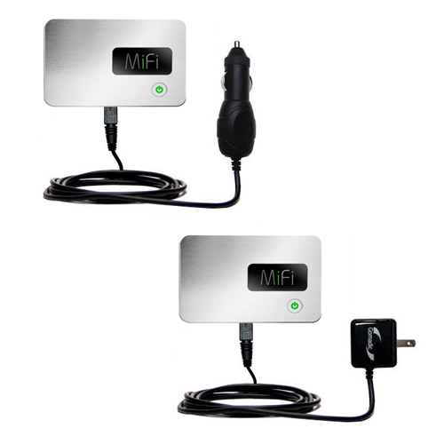 Car & Home Charger Kit compatible with the Novatel Mifi 2200