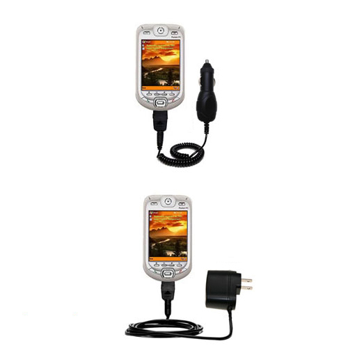 Car & Home Charger Kit compatible with the O2 XDA IIi
