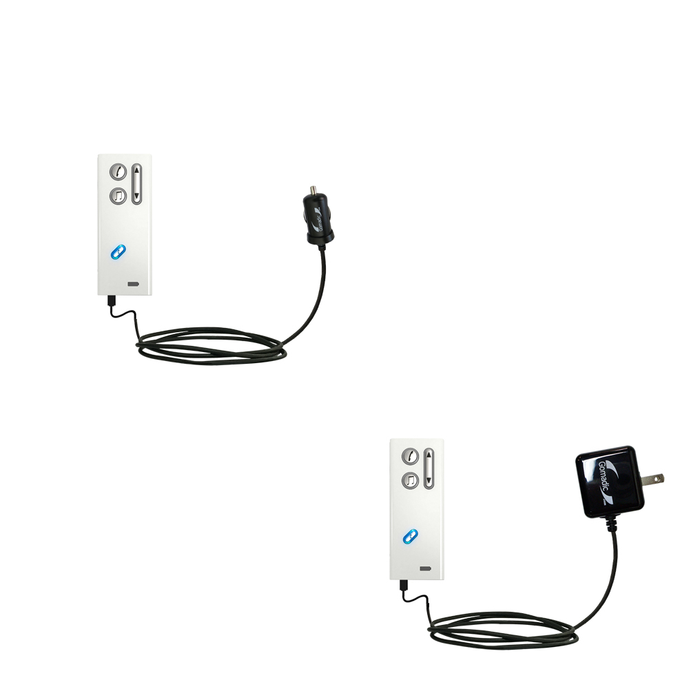 Uses TipExchange Technology Gomadic Coiled Power Hot Sync USB Cable suitable for the Oticon Streamer Pro with both data and charge features