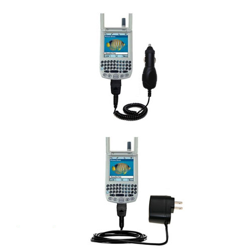 Car & Home Charger Kit compatible with the Palm palm Treo 270