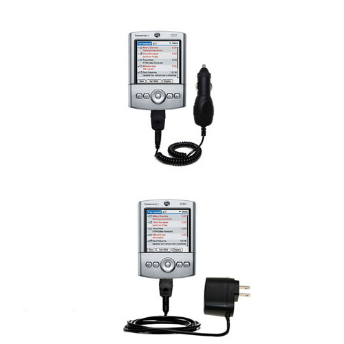 Car & Home Charger Kit compatible with the Palm palm Tungsten T2