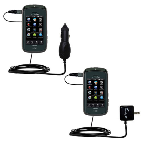Car & Home Charger Kit compatible with the Pantech Crux