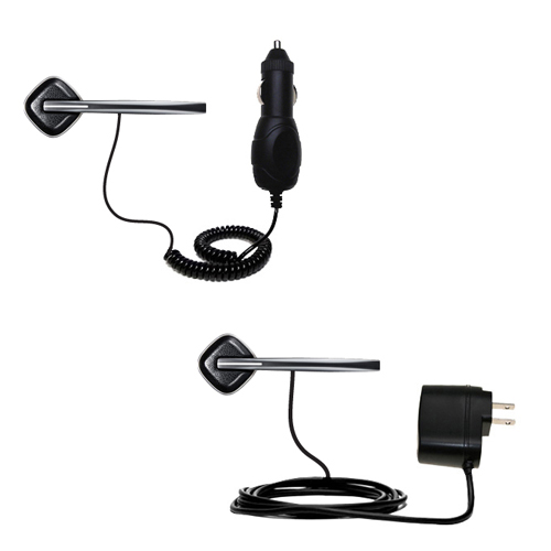 Car & Home Charger Kit compatible with the Plantronics 975