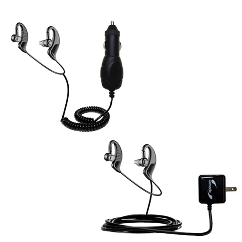 Car & Home Charger Kit compatible with the Plantronics BackBeat