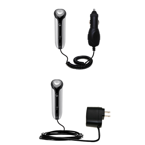 Car & Home Charger Kit compatible with the Plantronics Discovery 610
