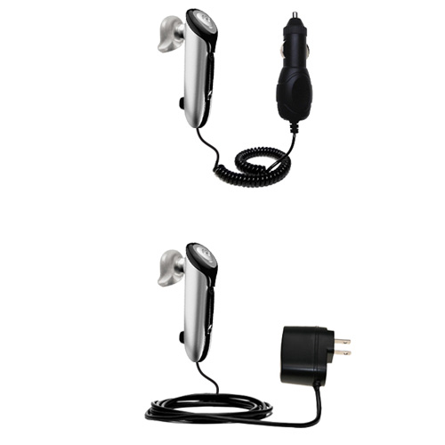 Car & Home Charger Kit compatible with the Plantronics Discovery 645
