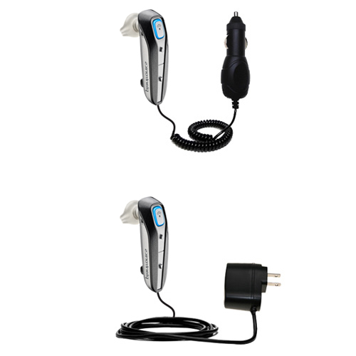 Car & Home Charger Kit compatible with the Plantronics Discovery 650E