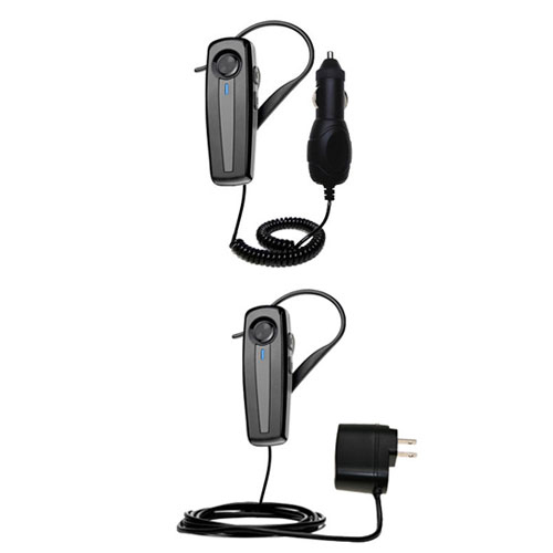 Car & Home Charger Kit compatible with the Plantronics Explorer 210