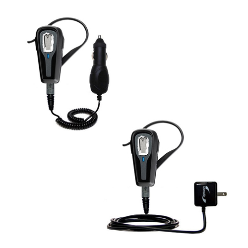 Car & Home Charger Kit compatible with the Plantronics Explorer 390