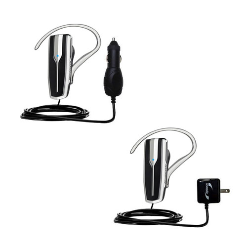 Car & Home Charger Kit compatible with the Plantronics Explorer 395