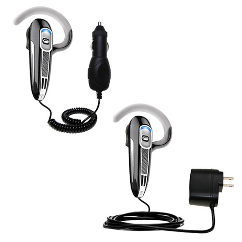 Car & Home Charger Kit compatible with the Plantronics Voyager 520