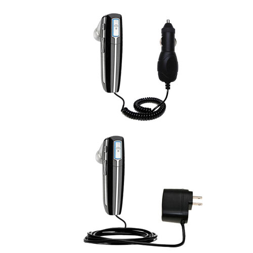 Car & Home Charger Kit compatible with the Plantronics Voyager 815