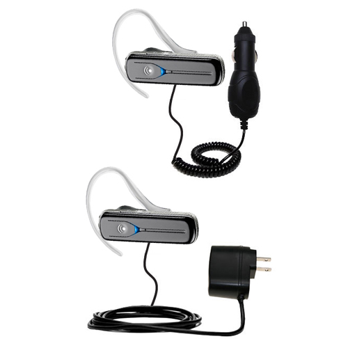 Car & Home Charger Kit compatible with the Plantronics Voyager 835