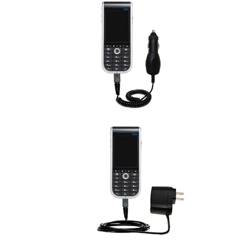 Car & Home Charger Kit compatible with the Qtek 8310