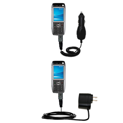 Car & Home Charger Kit compatible with the Qtek 8600
