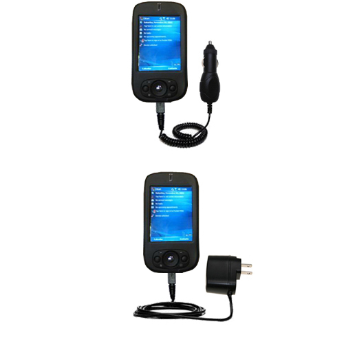 Car & Home Charger Kit compatible with the Qtek S200