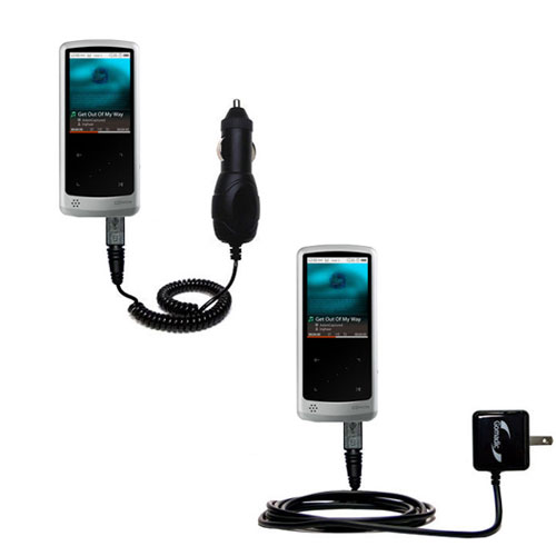 Car & Home Charger Kit compatible with the RCA M4204 OPAL Digital Media Player