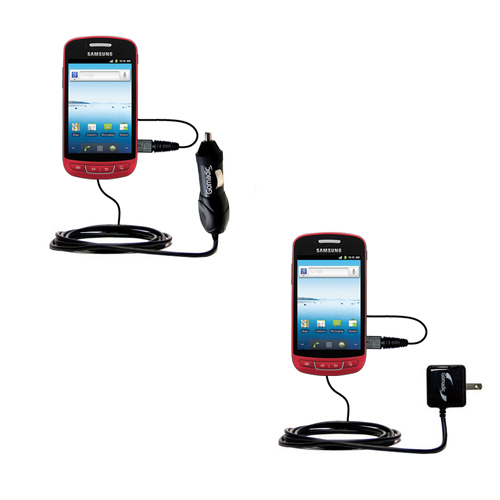 Car & Home Charger Kit compatible with the Samsung  Rookie R720