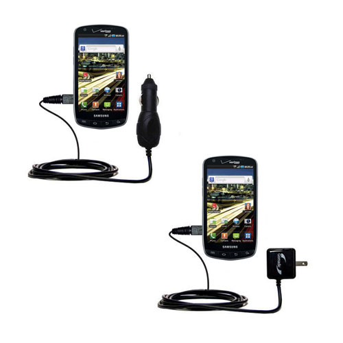 Car & Home Charger Kit compatible with the Samsung 4G LTE