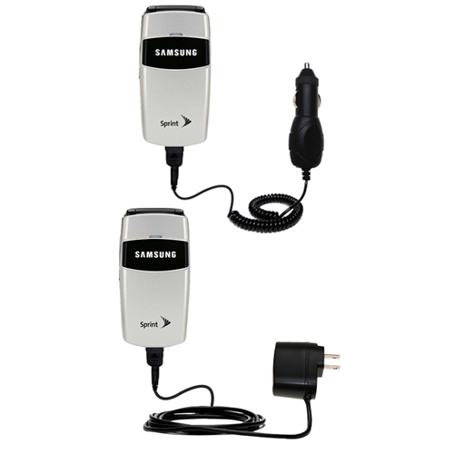 Car & Home Charger Kit compatible with the Samsung A420