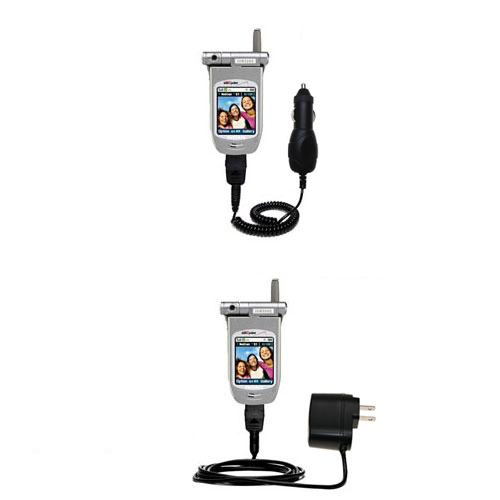 Car & Home Charger Kit compatible with the Samsung A600 A610 A620