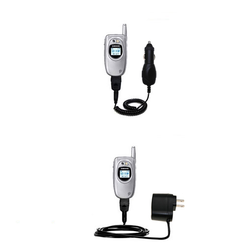Car & Home Charger Kit compatible with the Samsung A670