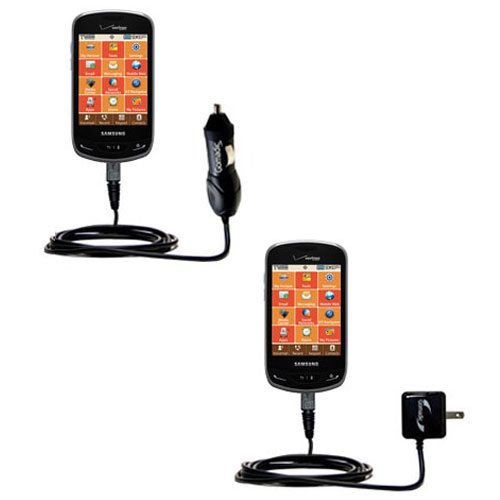 Car & Home Charger Kit compatible with the Samsung Brightside / SCH-U380
