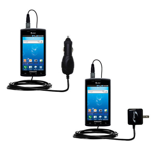 Car & Home Charger Kit compatible with the Samsung Captivate