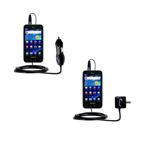 Car & Home Charger Kit compatible with the Samsung Captivate Glide