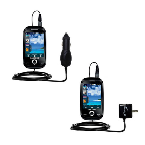 Car & Home Charger Kit compatible with the Samsung Corby