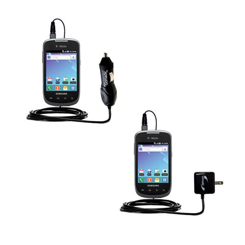 Car & Home Charger Kit compatible with the Samsung Dart