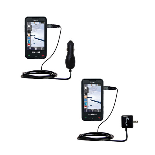Car & Home Charger Kit compatible with the Samsung Eternity II